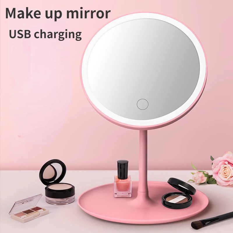 5x Magnification Led Makeup Mirror with Fan