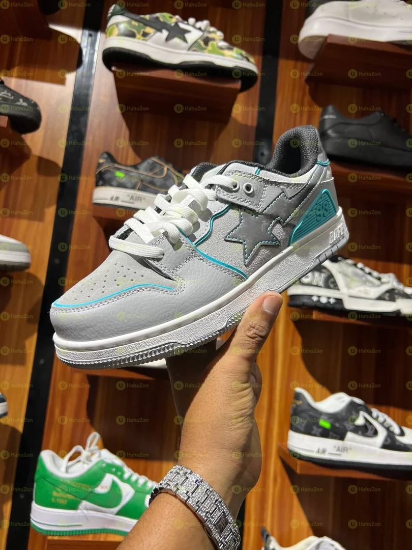 A Bathing Ape Bape-Sta Shark Men’s Shoes