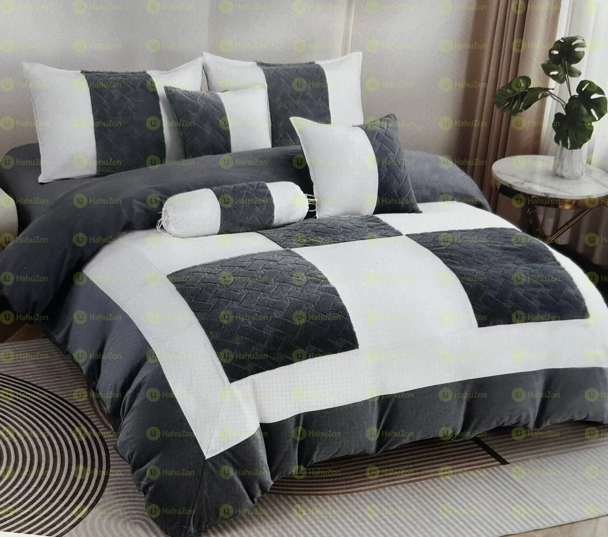 7 Pcs Comforter Set