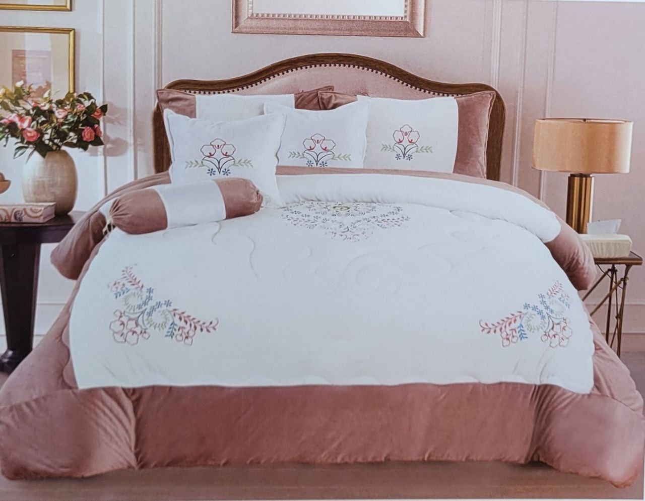 7 Pcs Comforter Set