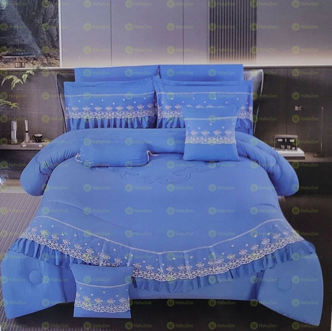 9 Pcs Comforter Set