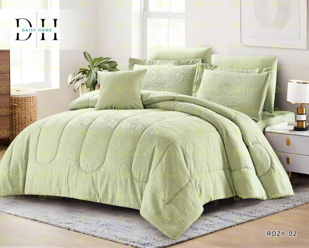 7 Pcs Comforter Set