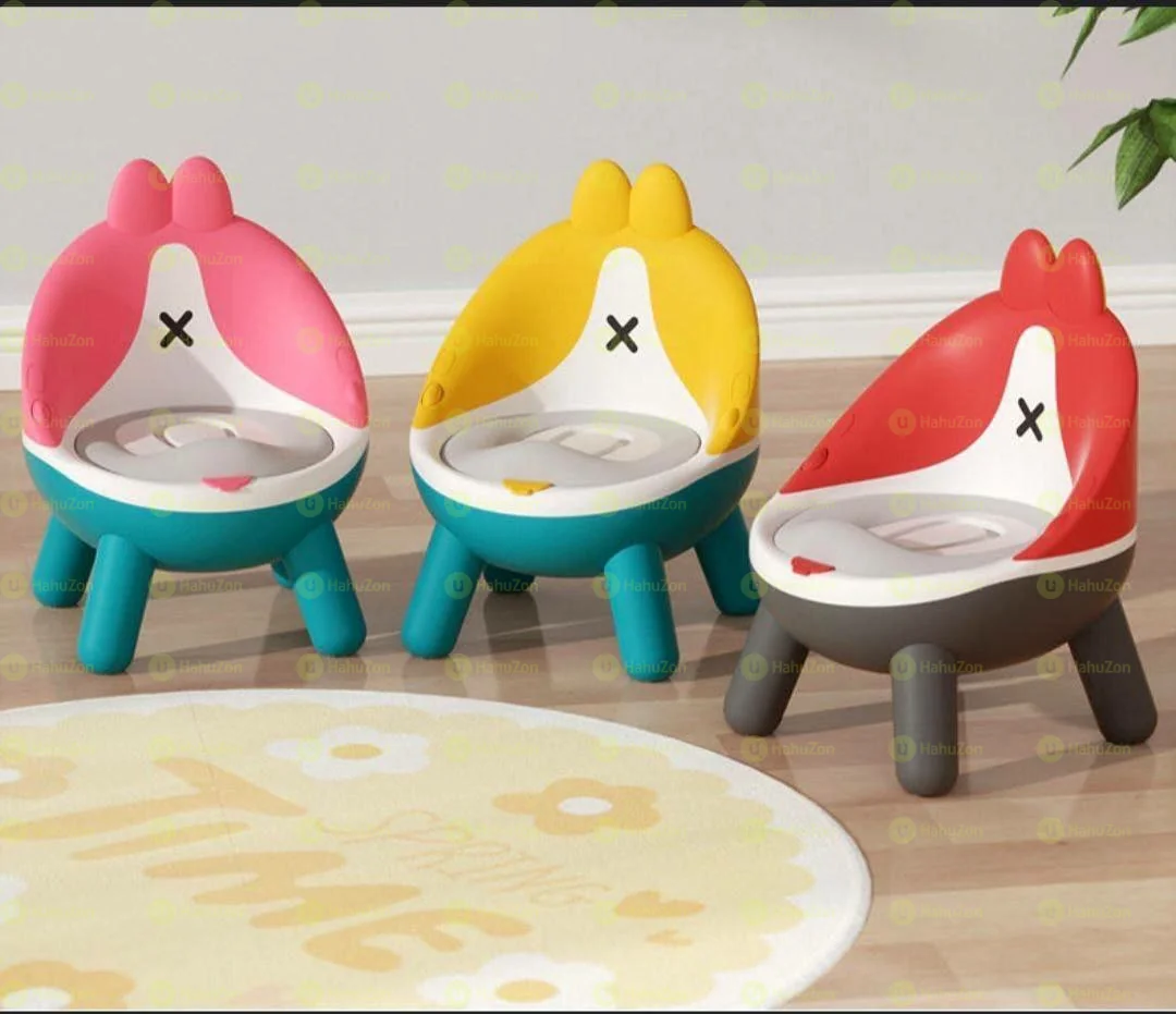 Childrens Bed  Pan Portable Urinal Soft Back Pots Seat Chair