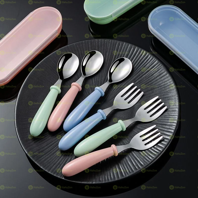 3 in 1 Spoon and Fork With Box Set