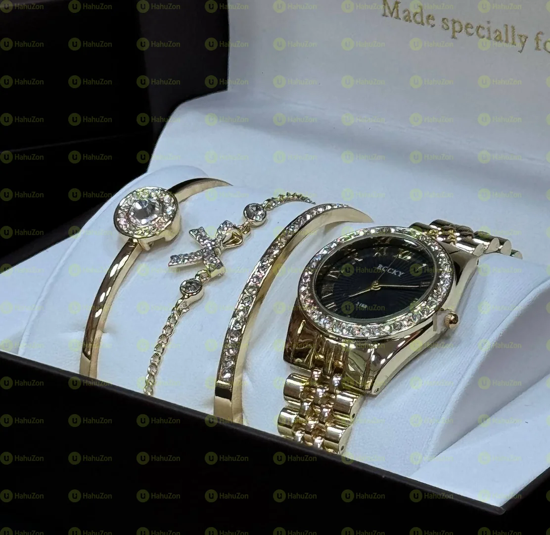 Combo Set Watch For Ladies