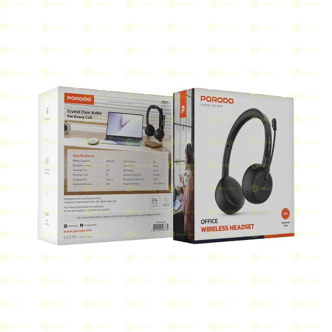 Porodo Office Wireless Headset