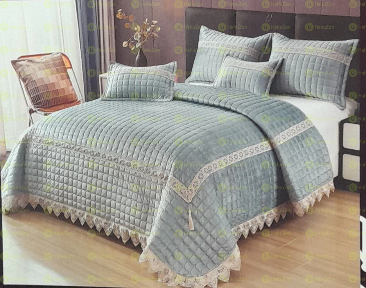 5 ፒስ አልጋ ልብስ