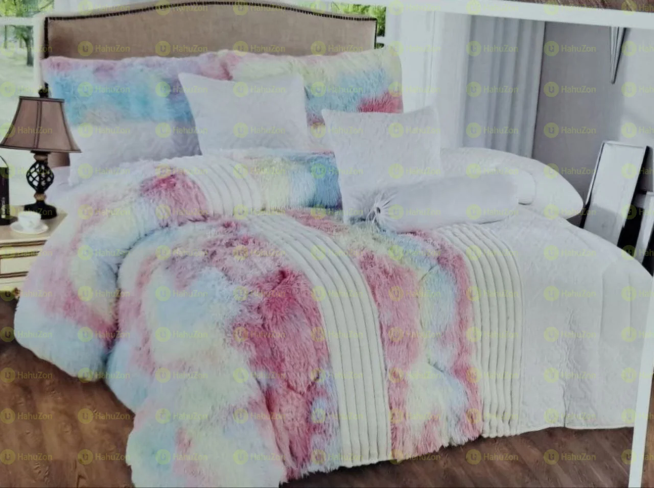 7 Pcs Comforter Set