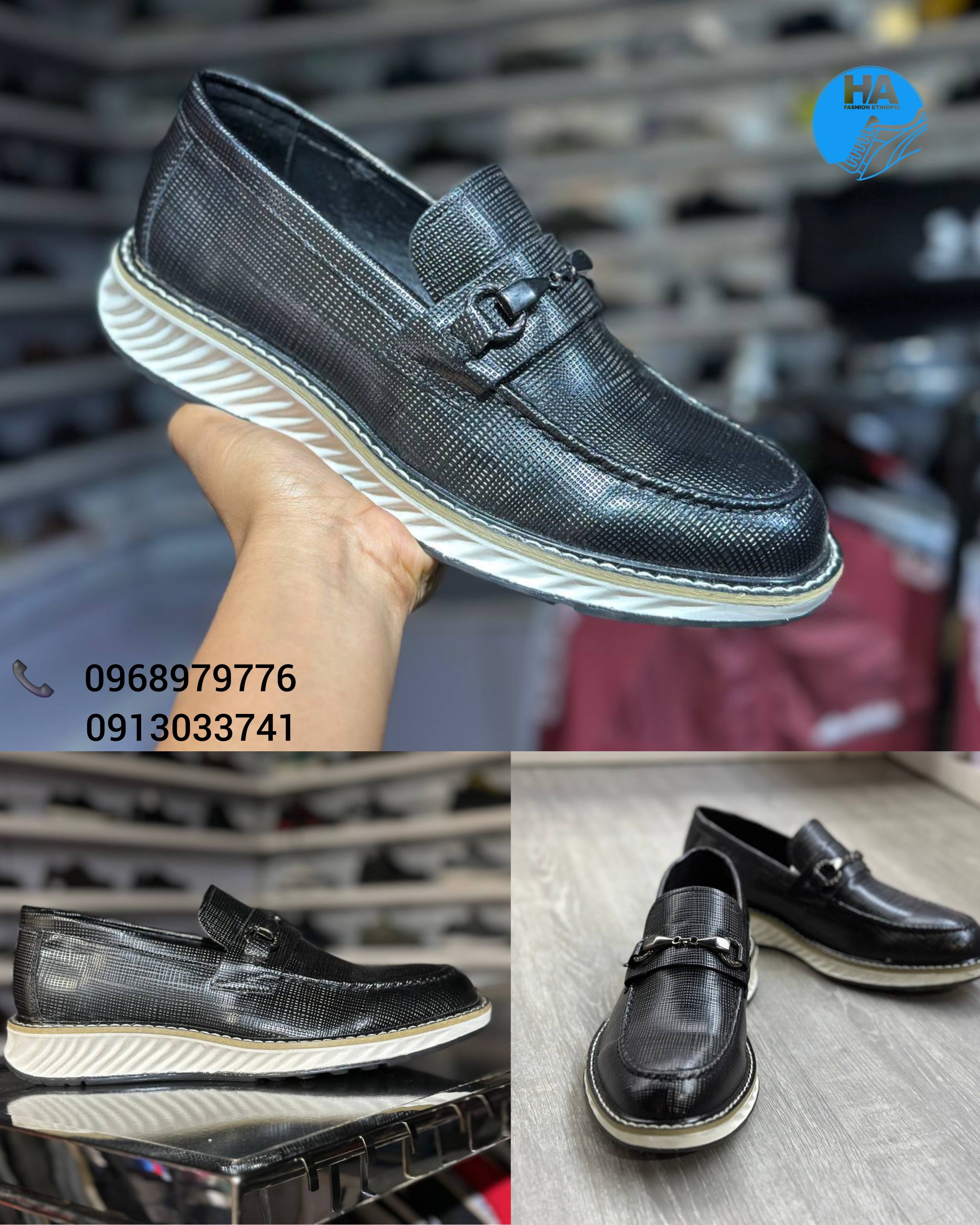 Off Beat Square Lazy Men's Shoes