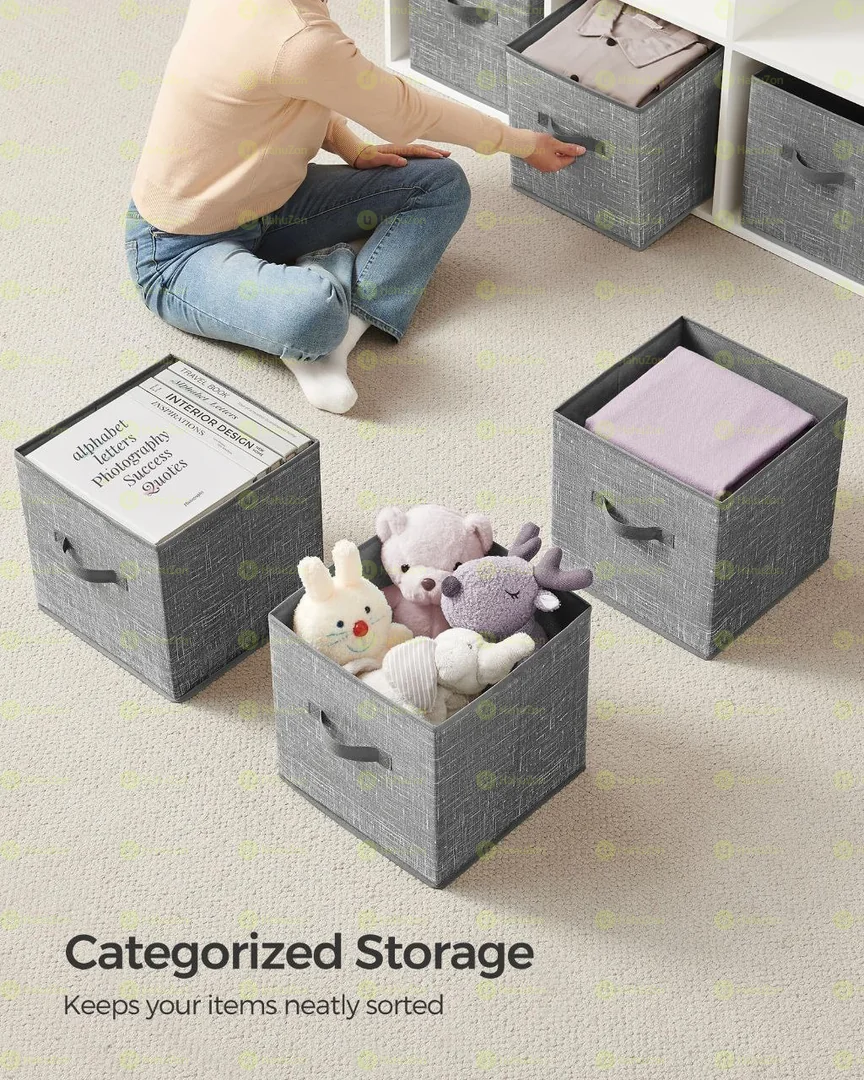 Foldable Fabric Storage Cubes