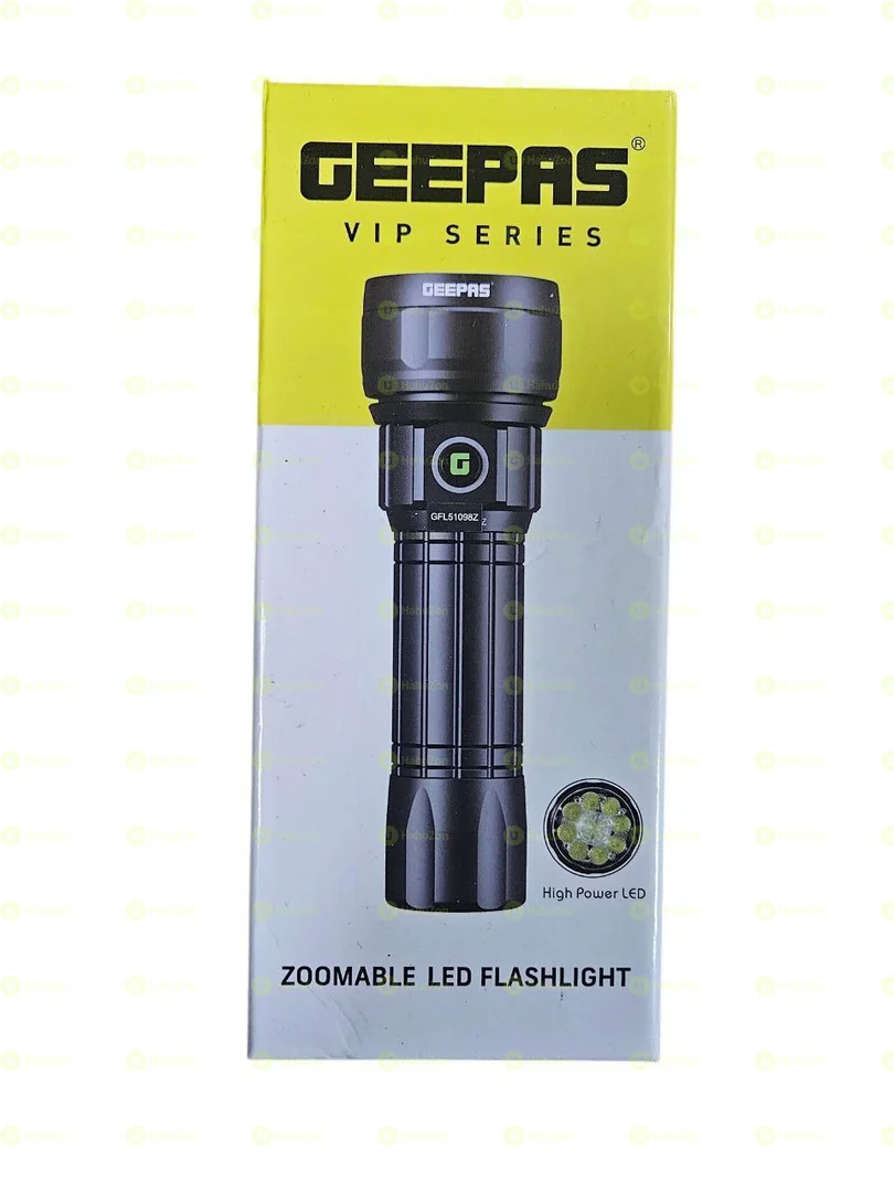 Geepas Zoomable LED Flashlight