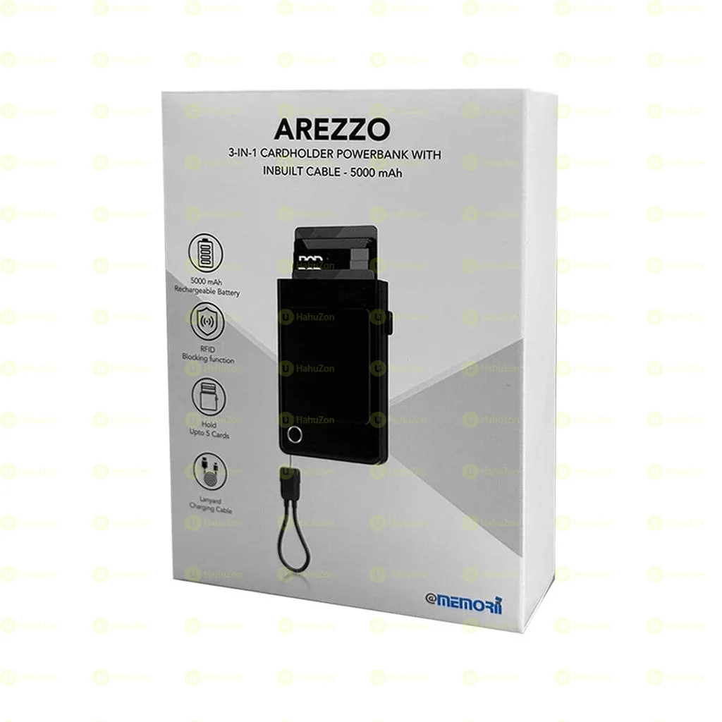 3-in-1 Smart Card Holder Powerbank