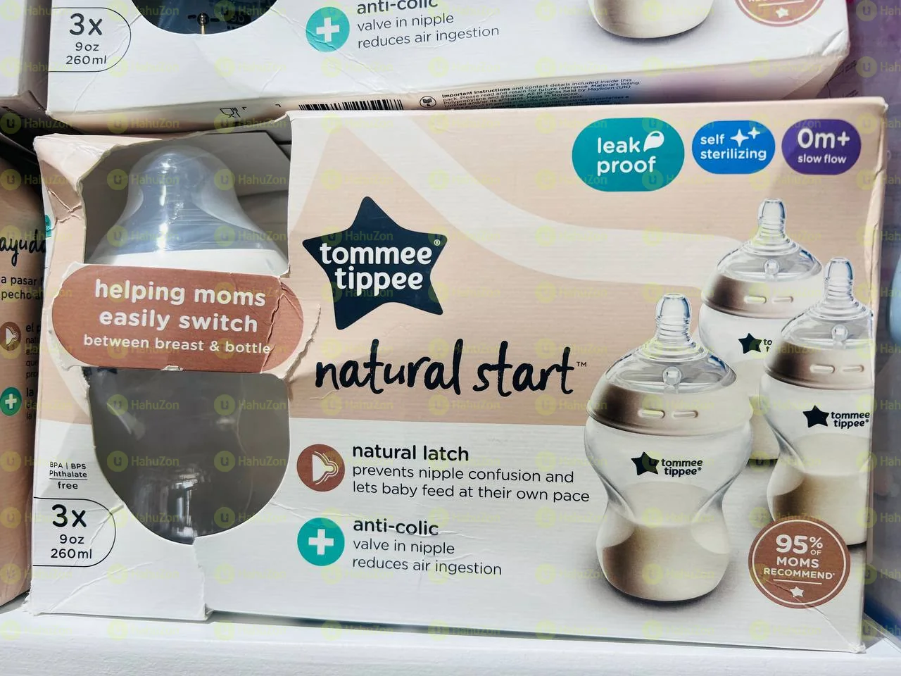 Tommee Tippee Closer to Natural Anti Colic baby Bottles 260ml