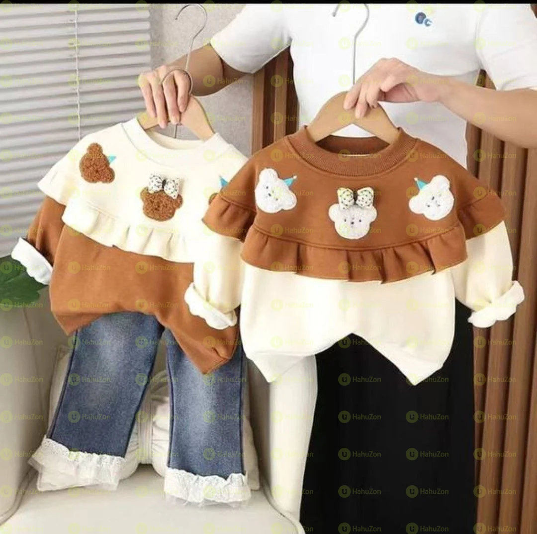 2 Pcs Baby Girl Outfit