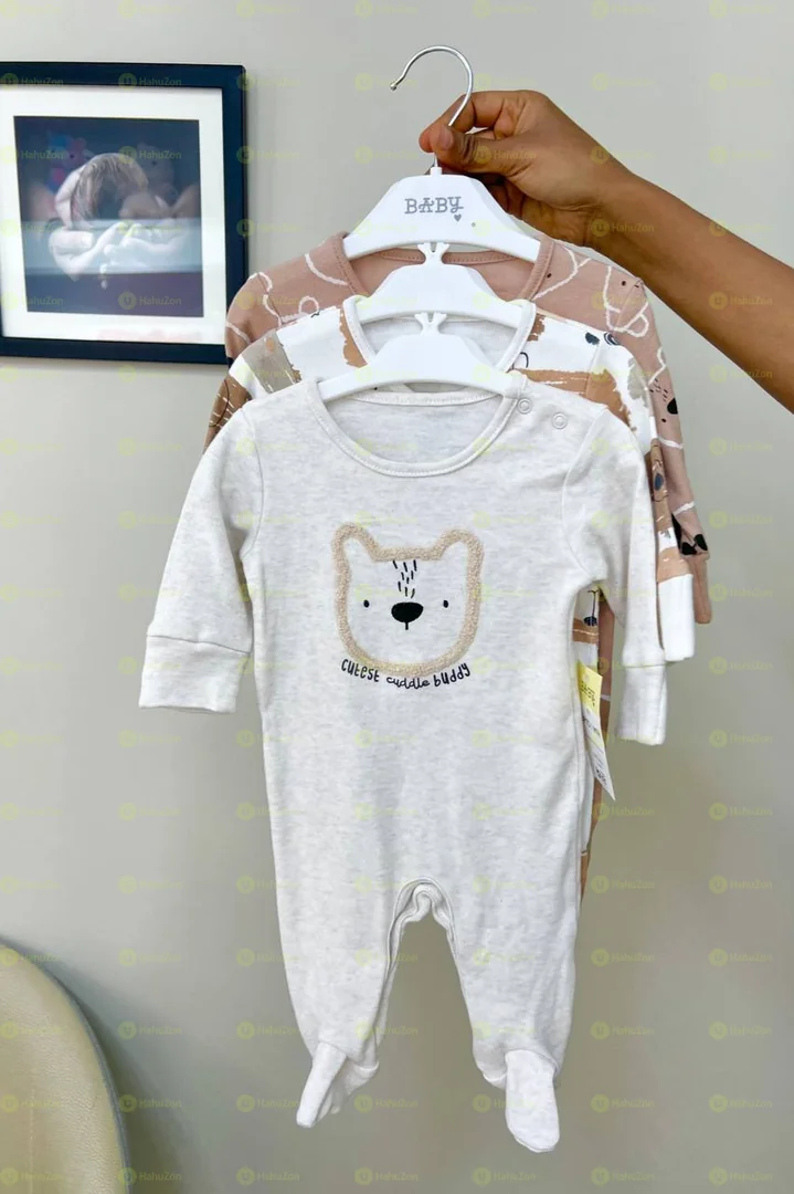3 pcs Baby Sleep Suits