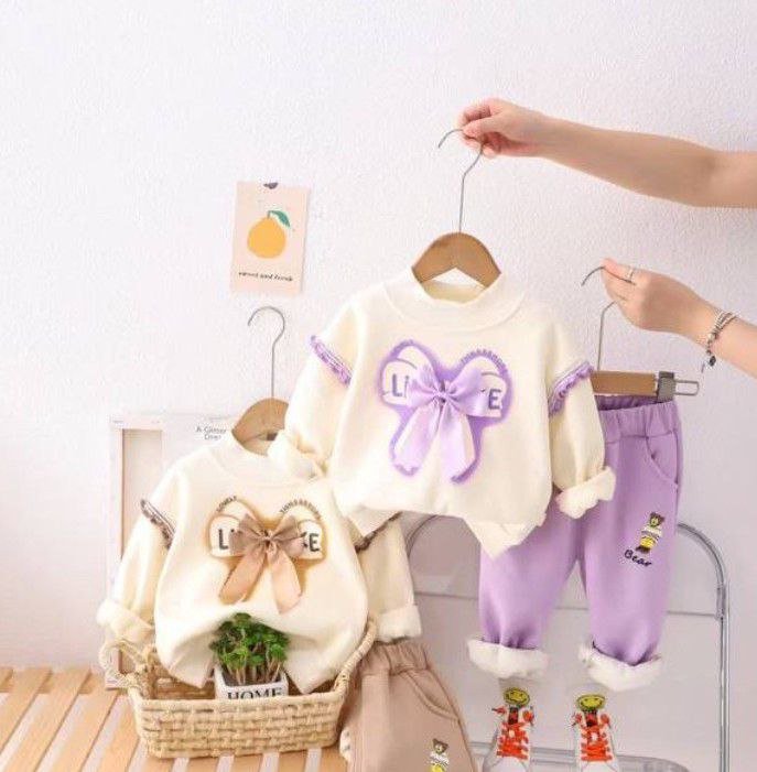 2 Pcs Baby Girl Outfit