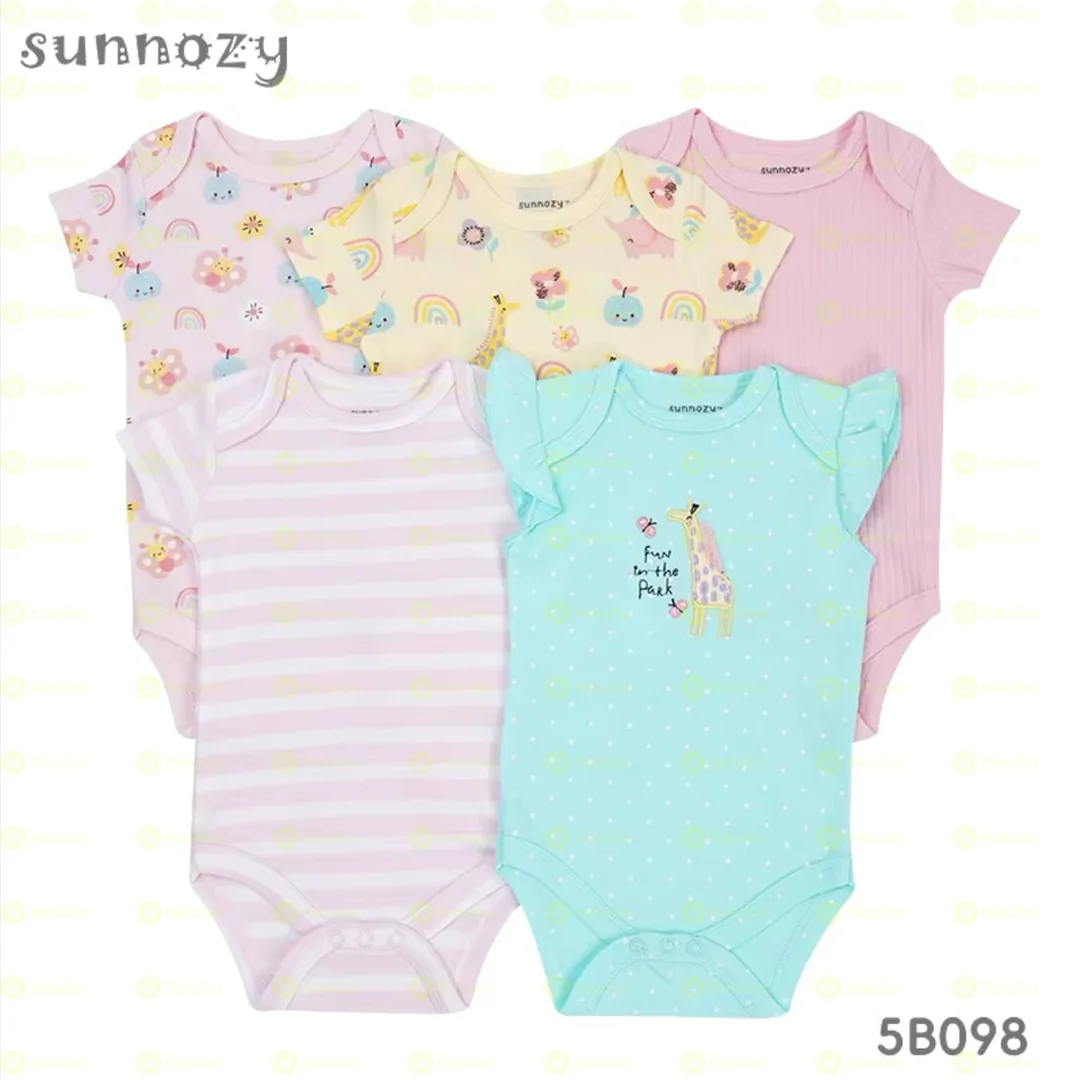 5 pis Diaper T-shirt