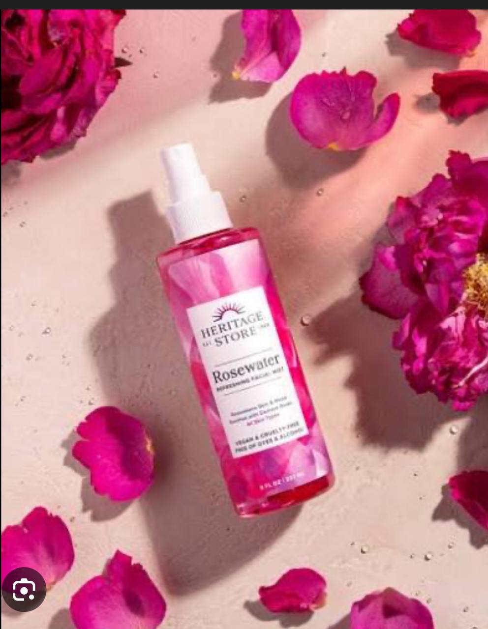 Rose water Refreshing Facial Mist