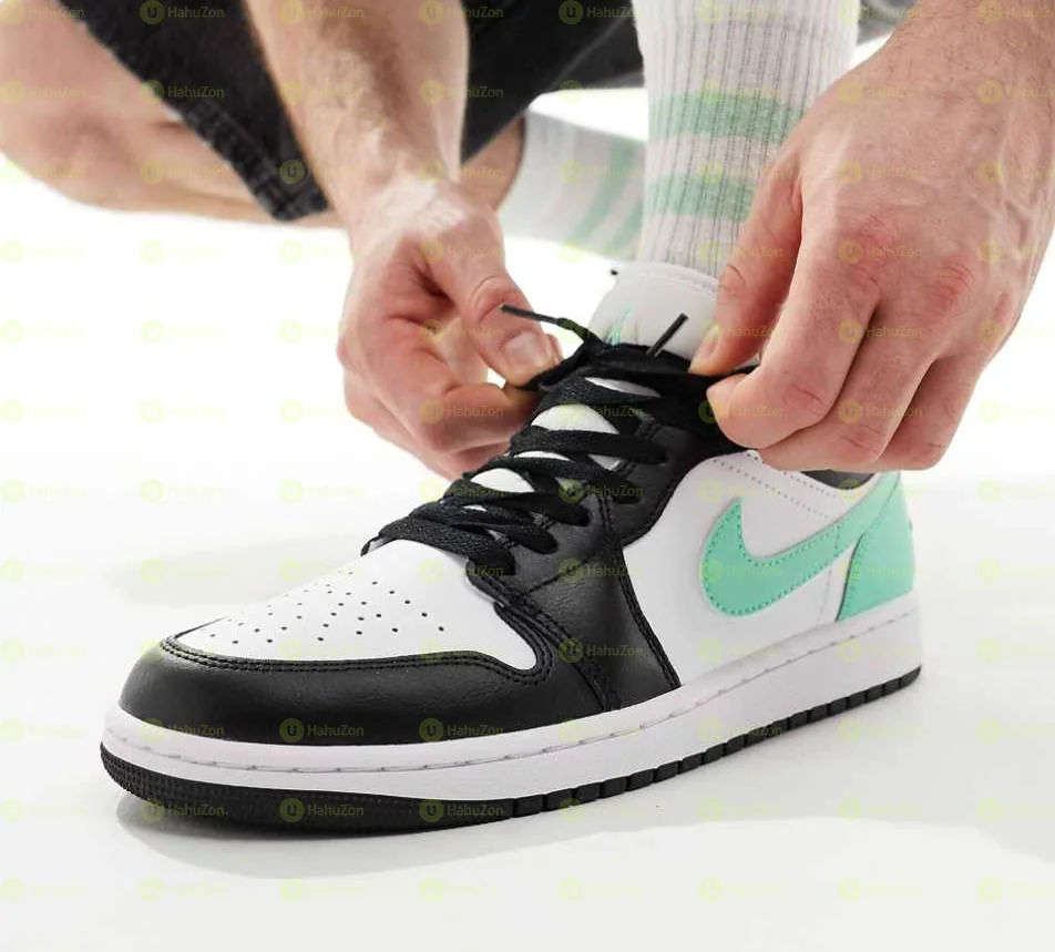 Air Jordan 1 Low Green Glow Men’s Shoes