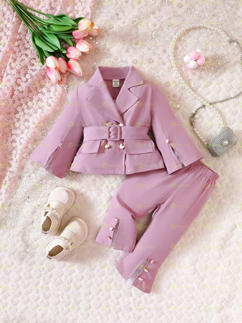 2pcs Baby Girl Casual Clothes