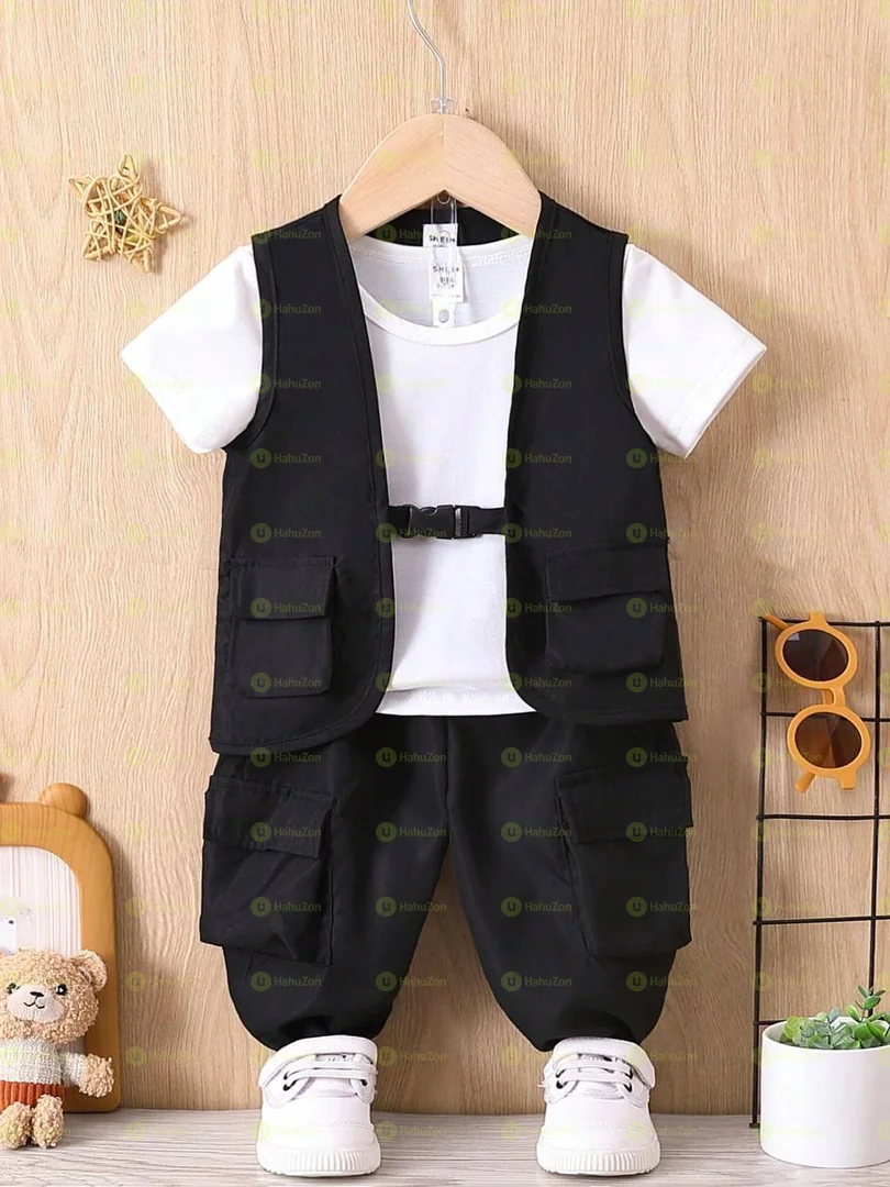 2pcs Baby Boys Outfit Set