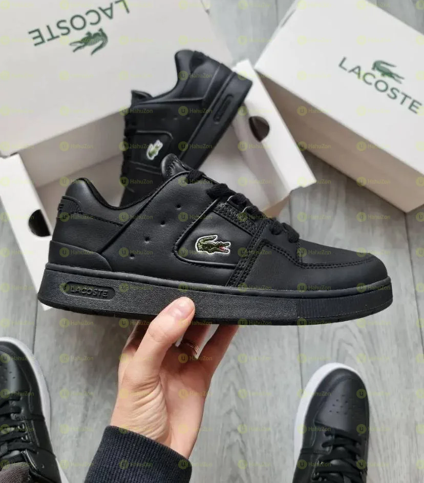 Lacoste Court Cage Triple Black Men’s Shoes
