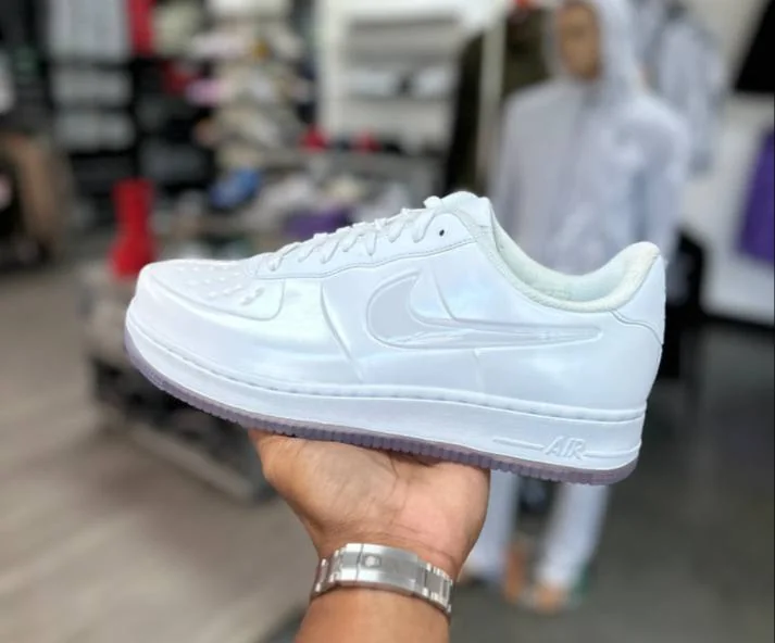 Nike Air Force 1 Low Foamposite Pro Cup Triple White Men’s Shoes