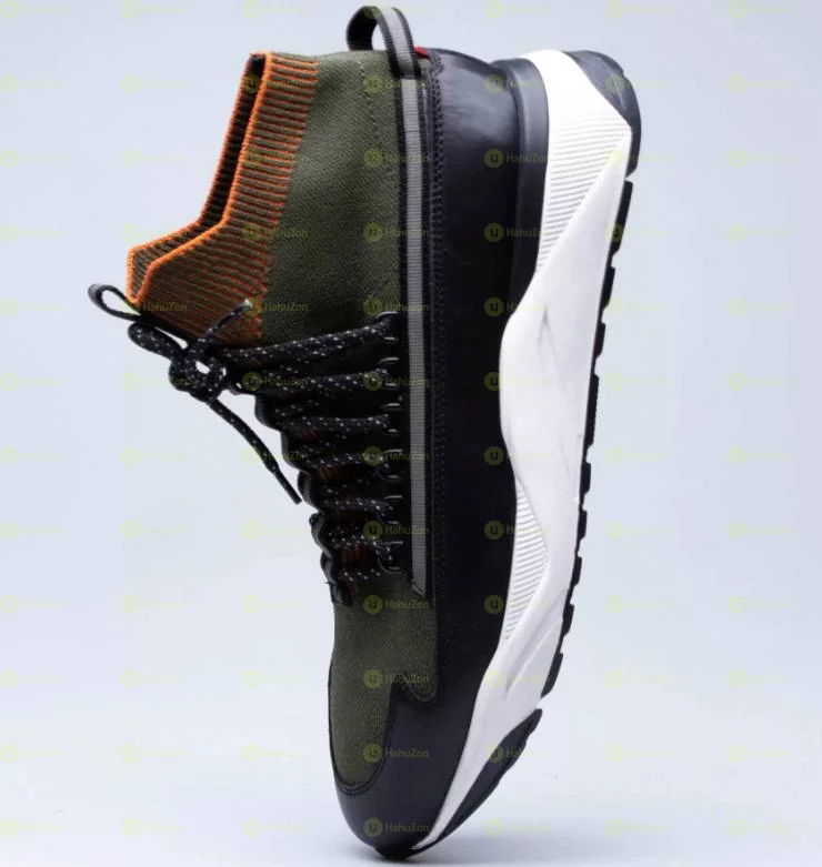 Moncler Monte Runner Green Black High Top Men’s Boots Shoes