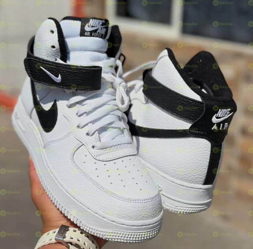 Nike Air Force 1 High ‘07 ‘Triple White Black Men’s Shoes