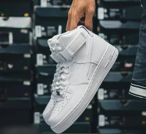 Nike Air Force 1 High LE Triple White Men’s Shoes