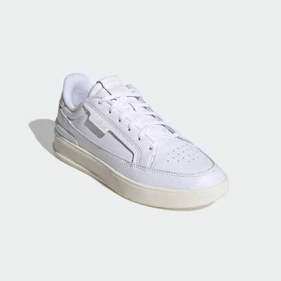 Adidas Aspyrex Triple White Low Top Leather Men’s Shoes