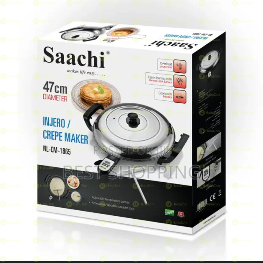 Saachi Enjera Crepe Maker