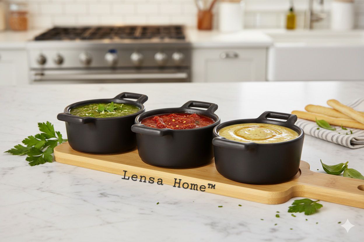 3 Pcs Bowls Serveware Set