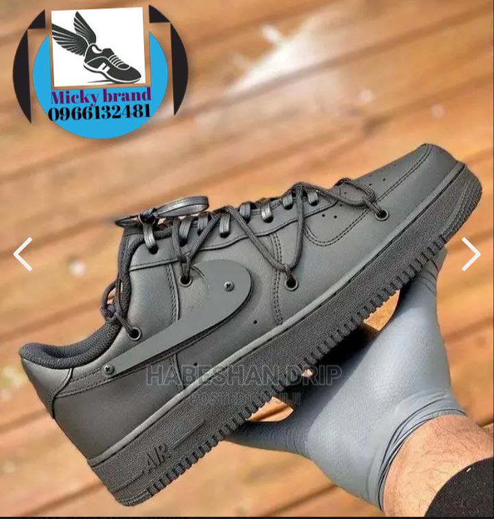 AF1 Triple Black Utility Lace Men's Shoes