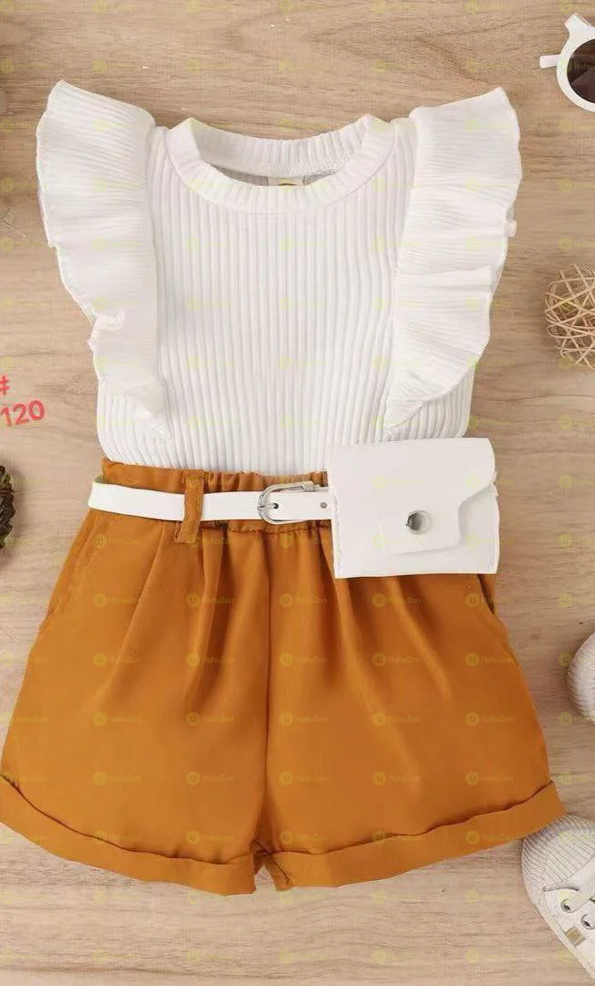 2 Pcs Baby Girl Outfit