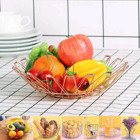 Folding Fruit and Vegetable Basket