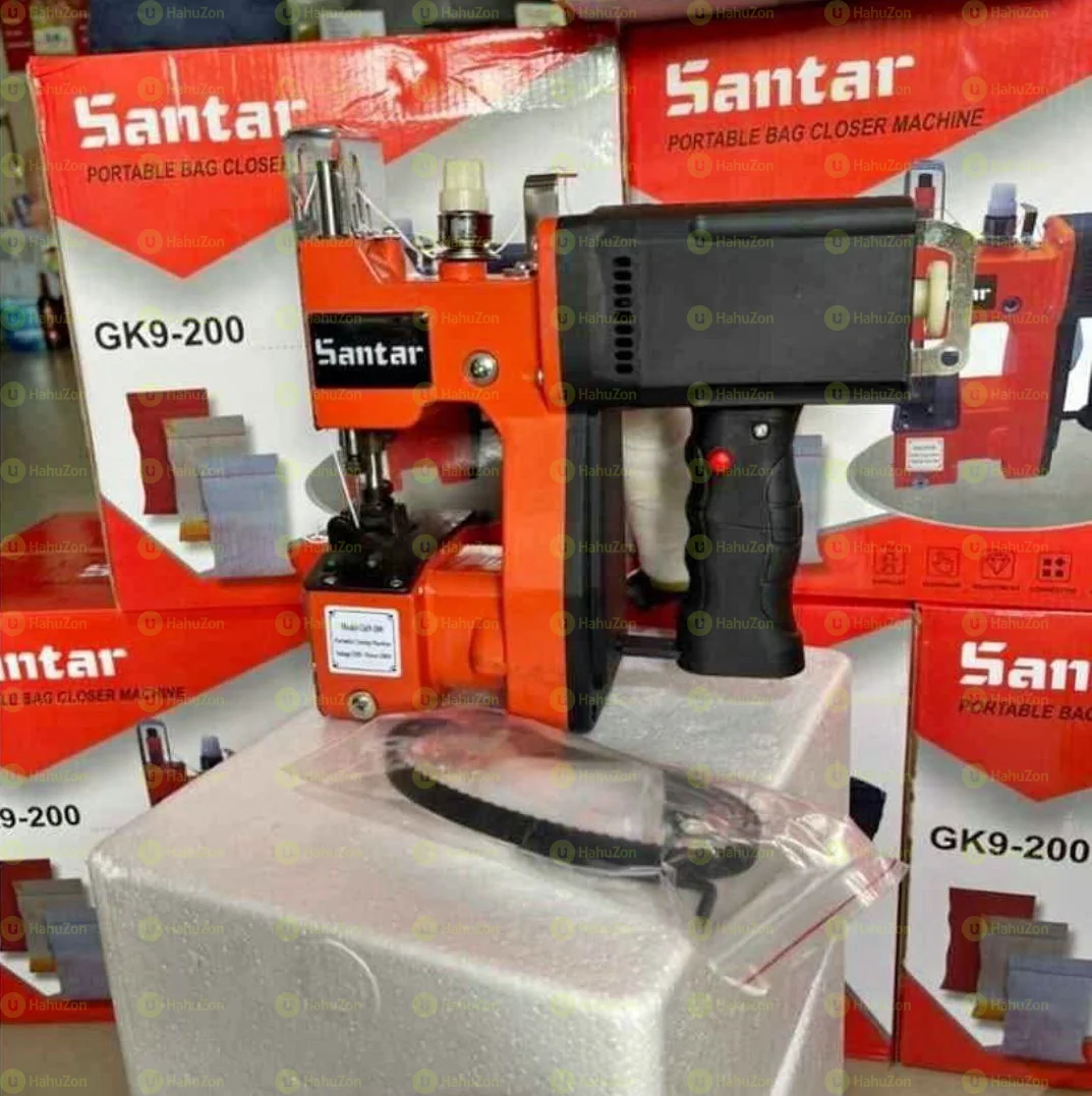 ማዳበሪያ ጆንያ እና ሸራ የመሳሰሉት መስፊያ ማሽን