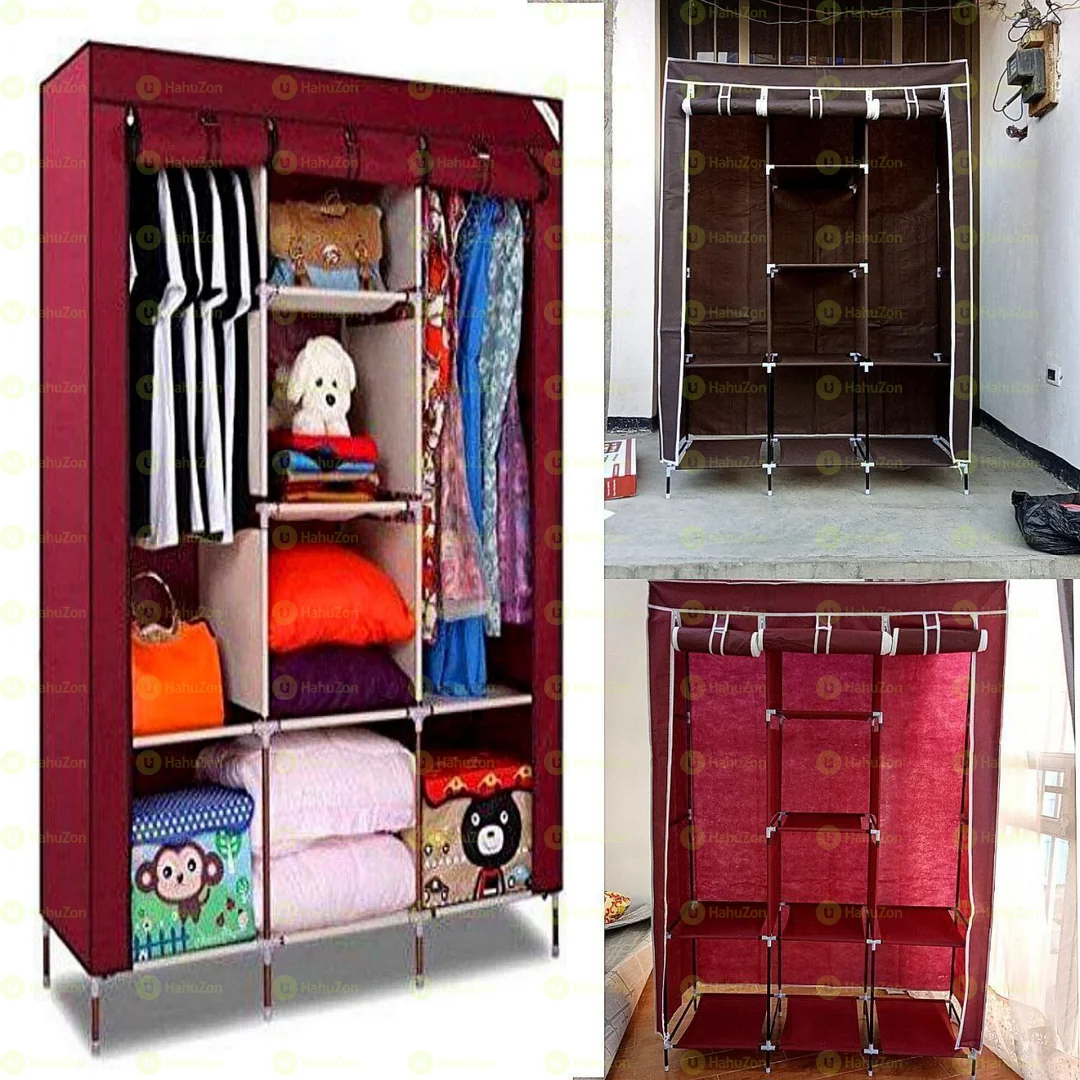 ባለ 3 የልብስ ቁም ሳጥን