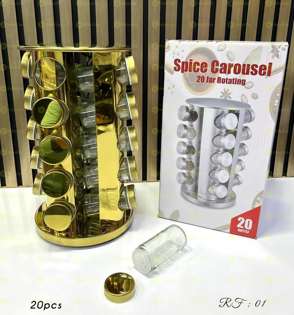 ባለ 20 የቅመም ማስቀመጫ