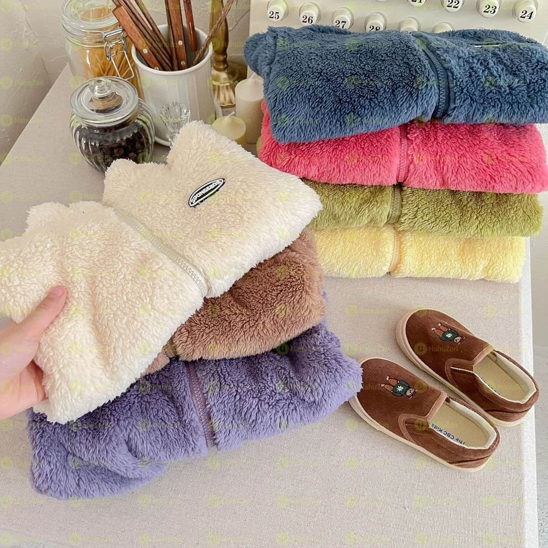 Unisex Coral Fleece Jacket