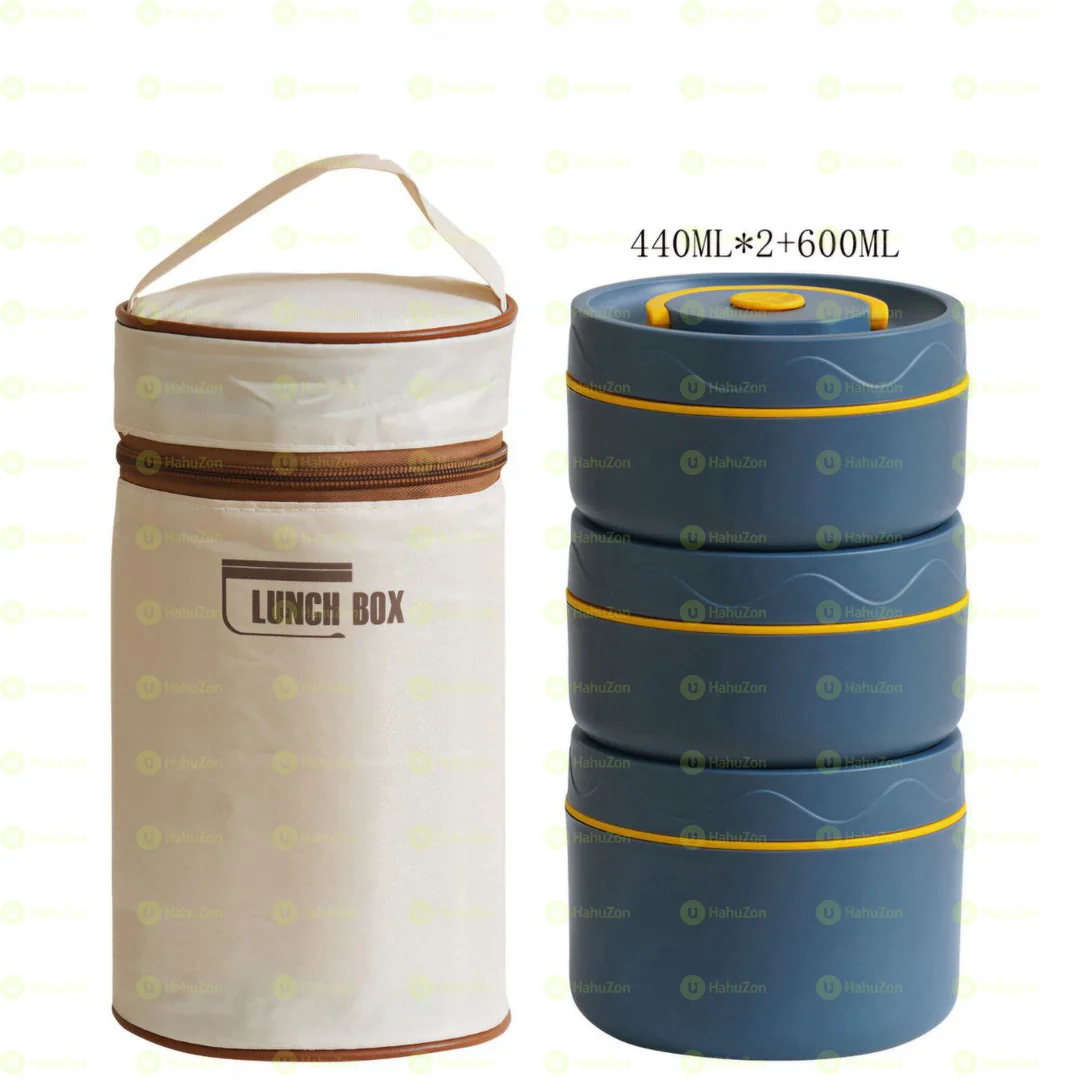3 in 1 Insulated Thermal Lunchbox