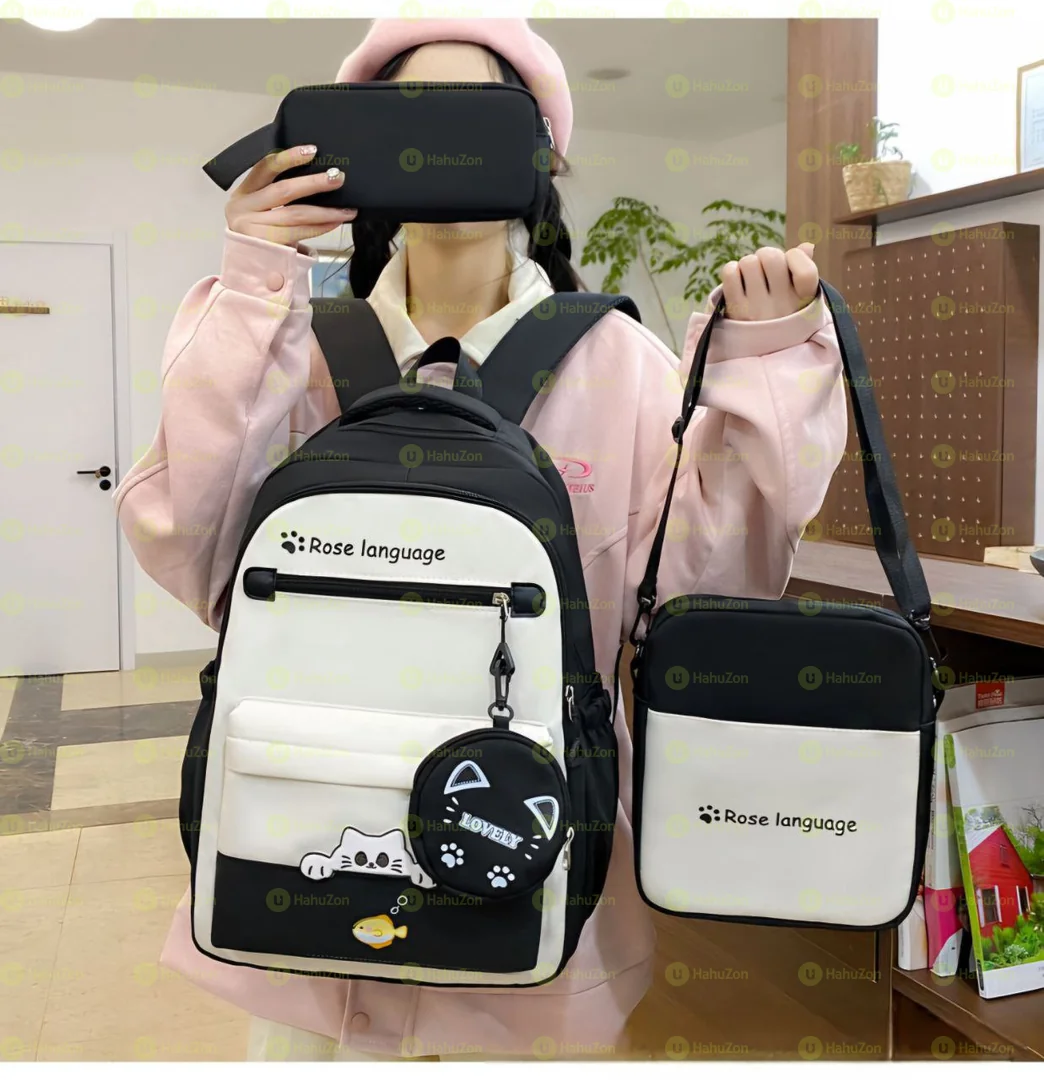 4 in 1 School Back bag