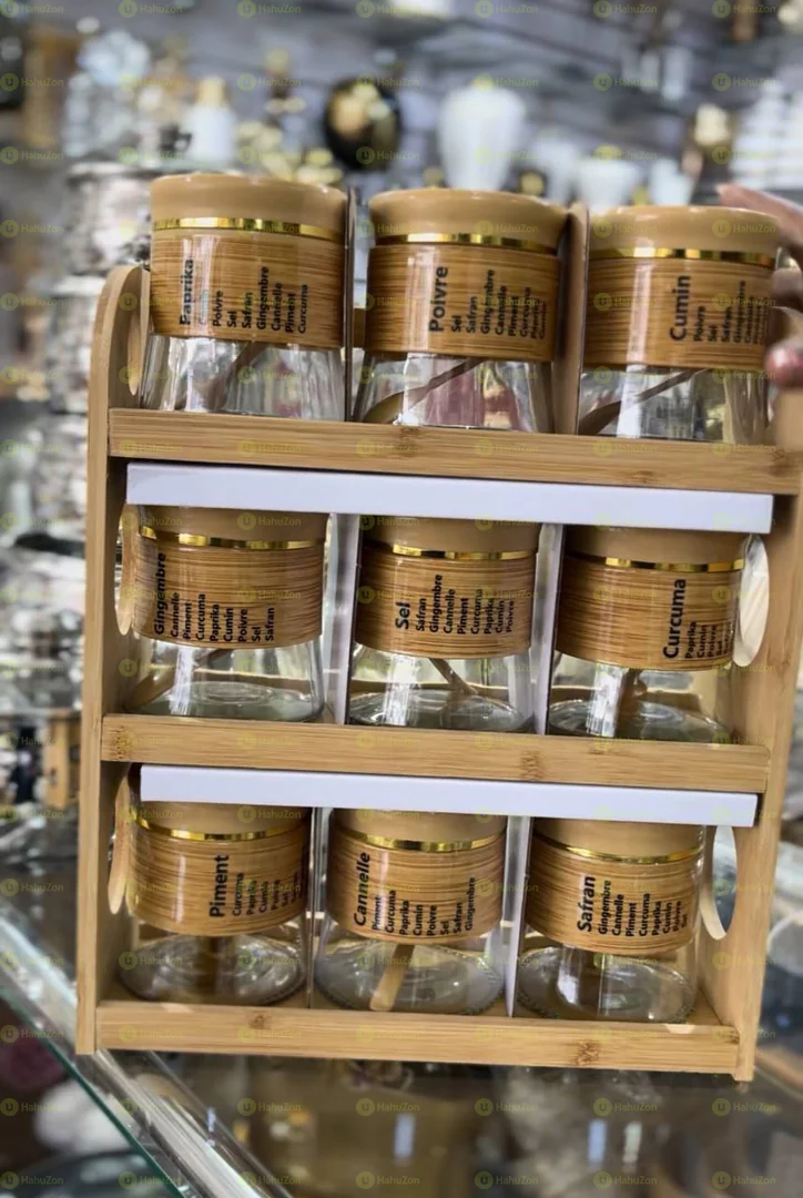 የጥራጥሬ እና የቅመማቅመም ማስቀመጫ