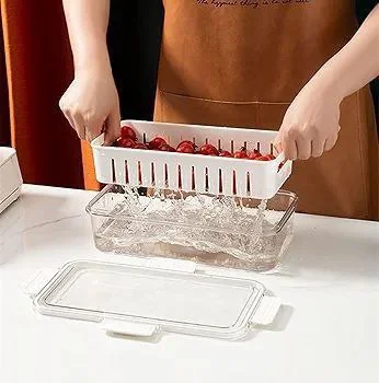 4 Refrigerator Food Storage Box