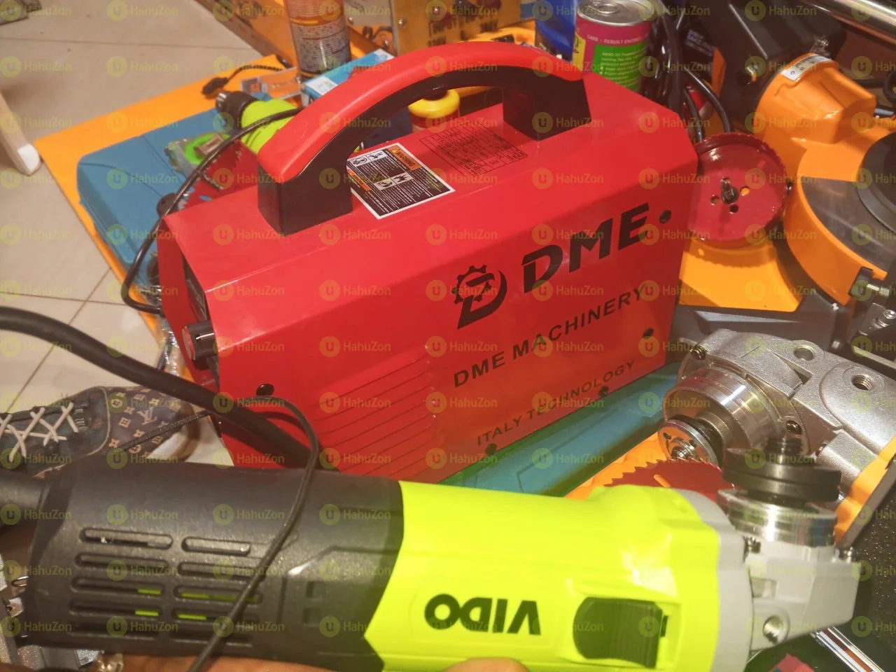 መበየጃ ማሽን እና ግራይንደር