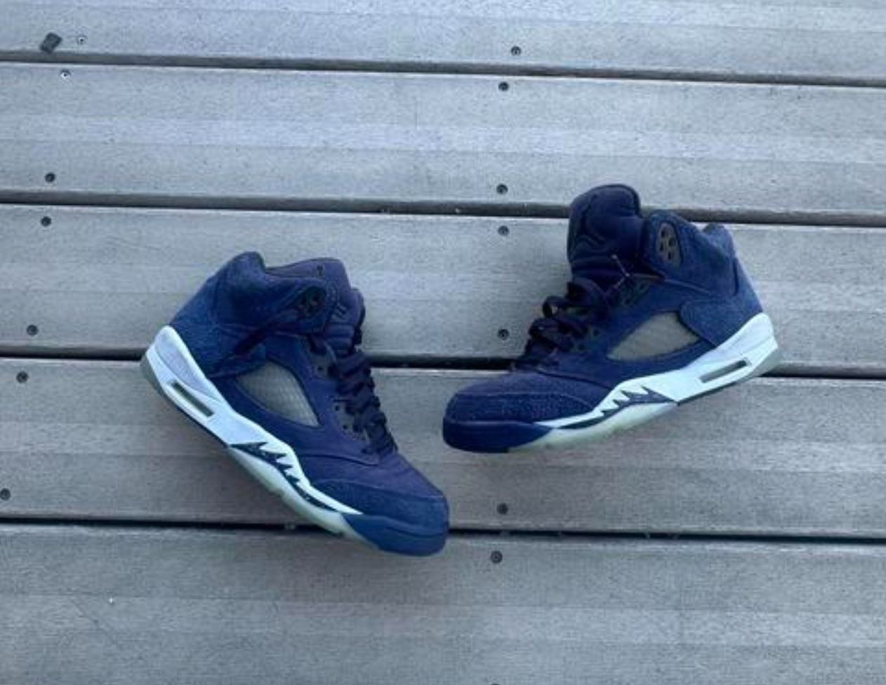 Jordan 5 University Blue Men's Shoes