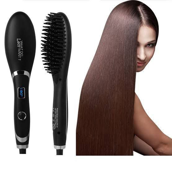 Pro Gemei Professional Hair Straightner Brush