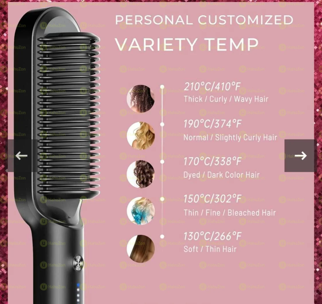 Hair Straightener Comb