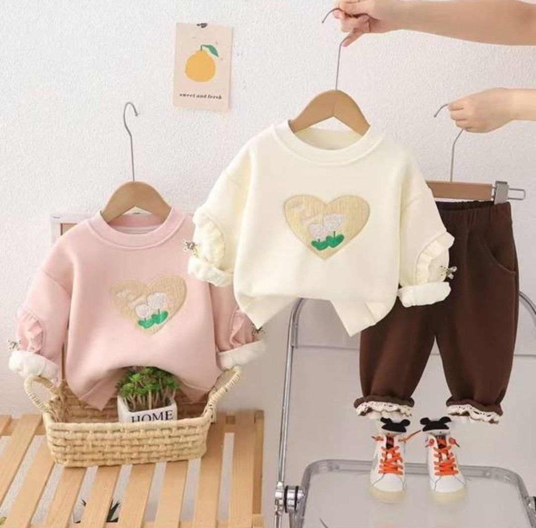 2 Pcs Baby Girls Outfit