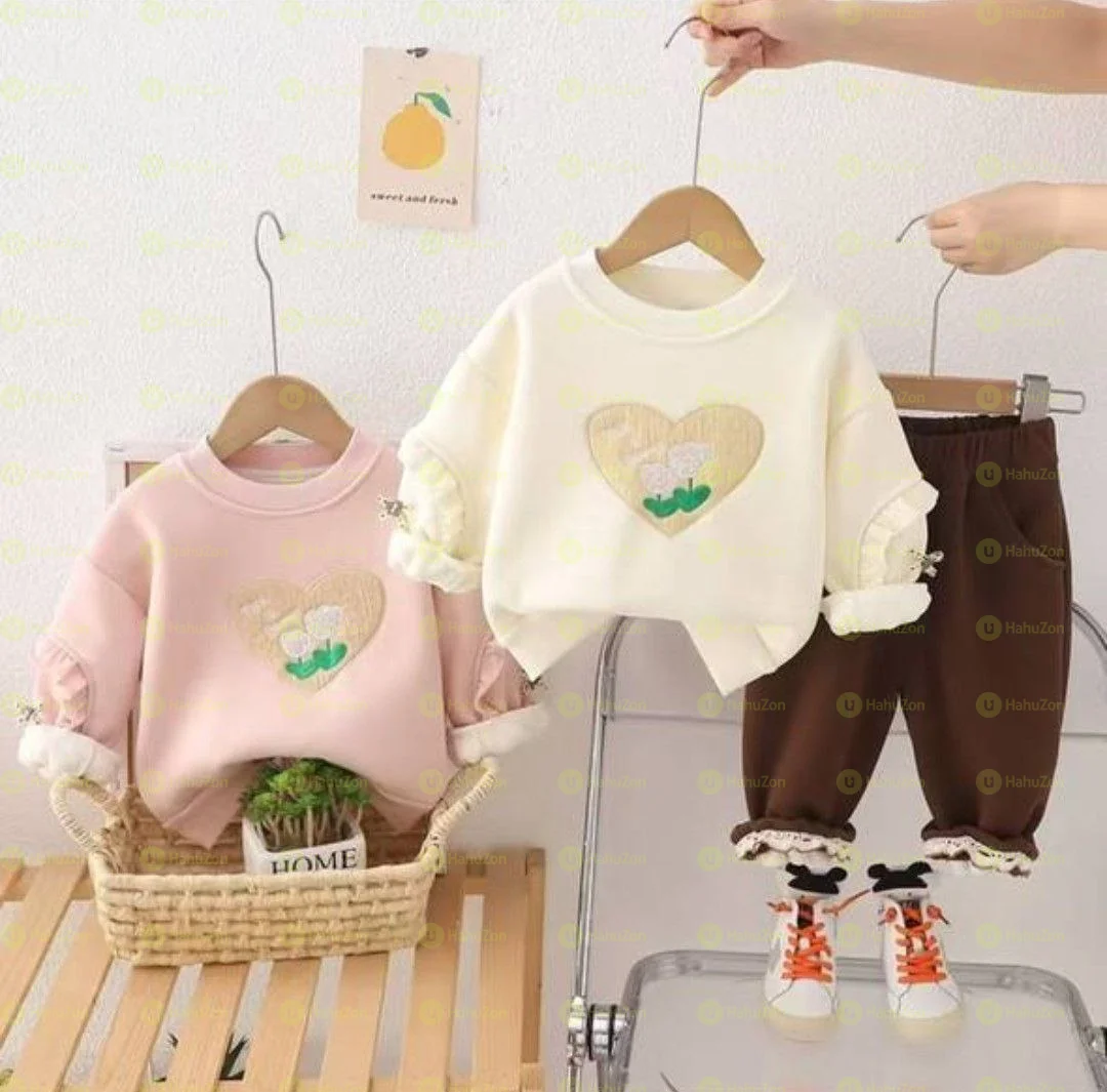 2 Pcs Baby Girls Outfit
